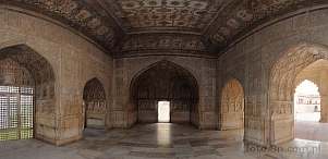 1BB8-0285; 9224 x 4486 pix; Asia, India, Agra, Red Fort