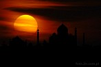 1BB8-0700; 6298 x 4216 pix; Asia, India, Agra, Taj Mahal, sun, sunset