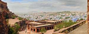 1BBE-0400; 7173 x 2776 pix; Azja, Indie, Jodhpur, Mehrangarh Fort