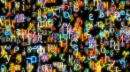 3013-6100; 5120 x 2880; abstraction, letters, screen