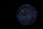 9512-2430; 6000 x 4000 pix; Ziemia, kosmos, Afryka, Europa, noc
