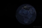 9512-2420; 6000 x 4000 pix; Ziemia, kosmos, Afryka, noc