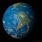 9512-4540; 4500 x 4500 pix; Ziemia, kosmos, Ameryka Poudniowa