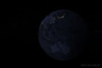 9512-2400; 6000 x 4000 pix; Ziemia, kosmos, Australia, noc